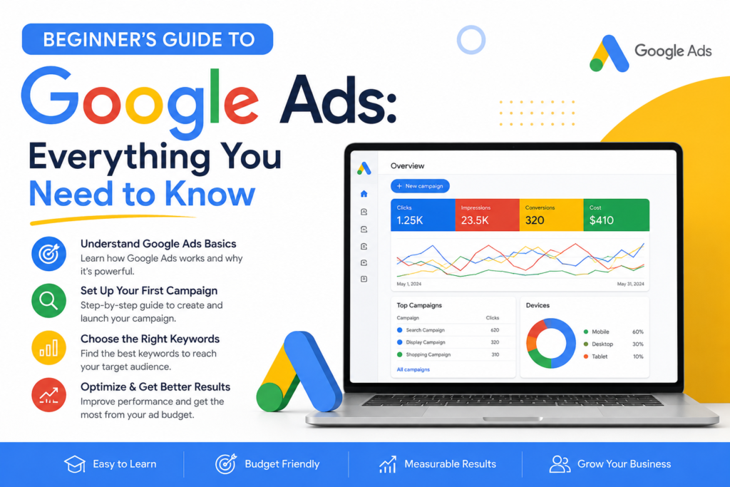 Beginner’s Guide to Google Ads: A Simple Path to Better Results
